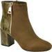 Women's Journee Collection Sarah Heeled Ankle Bootie