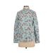 Pre-Owned Lands' End Women's Size 4 Long Sleeve Button-Down Shirt