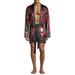 Top Drawer Men's Satin Valentines Day Robe and Boxer Set