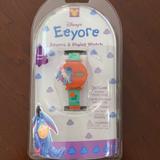 Disney Accessories | Classic Disney Eeyore Piglet Kids Watch | Color: Green/Orange | Size: One Size