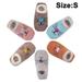 Xelparuc 6 Pairs Thick Bottom Baby Shoes Socks Baby 0-3 Years Old Children Toddler Floor Socks Non-slip Glue Boat Socks S 6 pairs beard styles