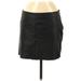 Pre-Owned Nine West Women's Size 8 Leather Skirt
