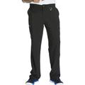 Cherokee Infinity Scrubs Pant for Men Fly Front CK200AS, L Short, Black