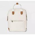 Universal Thread Goods Co. Canvas Square Backpack - Natural/Brown