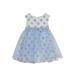 Rare Editions Girls Polka-Dot Woven Party Dress 6x