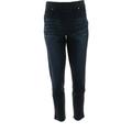 Joan Rivers Stretch Denim Signature Ankle Pants NEW A347353