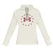 Under Armour 1327467110MD Womens MD Summit White Funnel-Neck Athletic Pullover