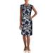 Lauren Ralph Lauren Womens Printed Sleeveless Cocktail Dress