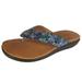 Gentle Souls Womens Gilford FO Studded Thong Sandal Shoes