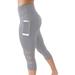Colisha 3/4 Capri Yoga Pants for women Sport leggings Womens Fitness Yoga Gym High Waist Leggins Drop Shipping