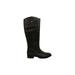 INC International Concepts Womens Fawne Leather Round Toe Knee High Riding Boots