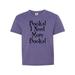 Inktastic Books I Need More Books Librarian Reading Gift Tween Short Sleeve T-Shirt Unisex Retro Heather Purple M