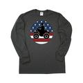 Inktastic Four Wheeling Mudding Off Roading Adult Long Sleeve T-Shirt Male Retro Heather Black M