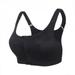 Promotion Clearance Plus Size M-5XL Women Front Zipper Closure Push Up Bras Shockproof Fitness Vest Removable Padded Wireless Tops