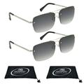 proSPORT Reading Sunglass No Line Sun Reader Aviator Men Women NOT Bifocal