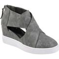 Women's Journee Collection Seena Cut Out Wedge Sneaker