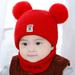 Winter Hats for Toddlers, Cute Knit Beanie for Girls & Boys, Outdoor Indoor Windproof Warm Wool Hat for Baby Toddler, 6 Colors Available