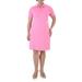 Women's Plus Short Sleeve Polo Shirt Dress