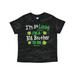 Inktastic Im So Lucky Im a Big Brother to Be Toddler Short Sleeve T-Shirt Male