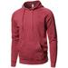 FashionOutfit Men's Mineral Washed Raglan Long Sleeve French Terry Pullover Hoodie