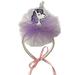 Sinai Kids Lavender Tulle White Sequin Unicorn Headband Fancy Diadem Girls