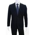 Pre-ownedJ Crew Mens Flat Front Long Sleeve Four Pocket Short Blazer Blue Size 36