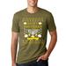 Happy Hanukkah Ugly Christmas Sweater Men's Graphic T-Shirt, Military Green, 4XL