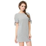 Ever-Pretty Womens Summer Casual T Shirt Dresses Home Pencil Dresses for Women 01008 Gray US10