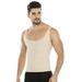 Premium Colombian Shapewear Faja Man Thermal Tank Top Slimming Body Shapers Waist Cincher Reducer