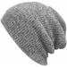 Mens Fashion Knit Winter Warm Baggy Beanie Hat Skin Slouchy Skull Cap Fleece Lined Hats