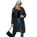 Women's Coat, Winter Warm Long Sleeve Lapel Midi Coat Jacket for Travelling Party Shopping Vacation