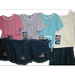 Girls's Sizes 4/5/6/6X Denim Embroidered Skortalls 2-PC Sets. * 2 Units Set Pack *