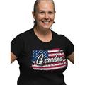 Awkward Styles American Flag Women Shirt Women Patriotic Grandma Gifts Vintage USA Flag T shirt for Grandma 51 States 4th of July Shirts for Grandma Retro USA T Shirts National Gifts for Grandma