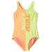 Nike Kids Girl's Rift Cross-Back One-Piece (Little Kids/Big Kids) Orange Size XS