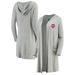 Texas A&M Aggies Women's Cuddle Soft Duster Open Cardigan - Heathered Gray