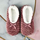 UKAP 1-2 Pair Ladies Ballerina Slippers Ladies Ballet Slippers Warm Non Slip Shoes