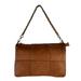 Italian Artisan MEBPL8996-Tan Mattia Womens Luxury Padded Vintage Washed Effect Leather Shoulder Bag, Tan