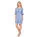 Summer Womens Boho Peasant Floral Lace Ruffle Hem Bell Sleeve Mini Dress