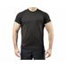 Men's Bates Performance Crew Shirt, XX-Large, Black XX-Large