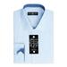 Society of Threads Mens Slim Fit Quick Dry Dress Shirt