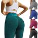 Women'S Yoga Pants Simple And Fashion Stitching Yoga Pants Sports Fitness Pants Are Thinner And More Colors Are Available (Green S)