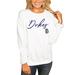 James Madison Dukes Women's Win the Day Pullover Sweatshirt - White