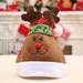 Christmas Hat Adult Kids Warm Santa Snowman Elk Beanie Cap Hats Xmas Decor New