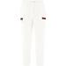Gucci Men's White Logo Patch Track Trousers