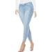 Sofia Jeans by Sofia Vergara Skinny Lace-Up Sides Mid Rise Ankle Jeans, Women?s