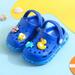 Sandals Baby Boys Girls Cute Cartoon Sandals Boys Girls Non-Slip Beach Pool Sandals Lightweight Slip-on Kids Clogs Dark Blue-20