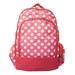 Personalized Pink Polka Dot Back to School Backpack