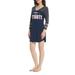 NFL New England Patriots Clinch Ladies' 3/4 Sleeve Nightshirt