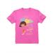 Tstars Girls Gifts for Dad Father's Day Shirts Dora the Explorer my Heart Belongs to Daddy Official Dora Best Gift for Dad Cool Toddler Kids T Shirt