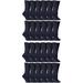 Yacht & Smith Mens & Womens Wholesale Bulk Sports Crew, Athletic Case Pack Socks, by SOCKS'NBULK (24 Pairs Navy, Mens 10-13 (Shoe Size 7-12))